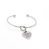 Memorial Gift, I Have An Angel In Heaven I Call Her Sister Bracelet, Charm Bracelet, Loss Of Sister Sympathy Gift, Remember My Sister