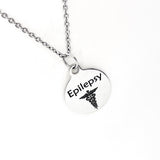 Epilepsy Necklace, Epilepsy Medical, Epilepsy Condition Medical Notification, Medical Condition Necklace