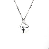 Epilepsy Necklace, Epilepsy Medical, Epilepsy Condition Medical Notification, Medical Condition Necklace