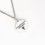 Anaphylaxis Allergies Necklace, Allergic Reaction Medical ID, Anaphylaxis Condition Medical Notification, Medical Condition Necklace