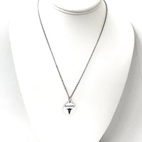 Anxiety Necklace, Anxiety Medical ID Charm, Anxiety Medical Condition Medical Notification, Medical Condition Necklace