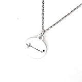 Sponsor Necklace, Sponsor Gifts, Sponsor Charm, Pendant Necklace, Recovery Sponsor, School Club Sponsor, Cheer Sponsor, Group Sponsor