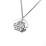 Perhaps This Is The Moment For Which You Were Created Necklace, Esther 4 14 Jewelry, Daughter Gift, Wife Gift, Motivational Gift For Her