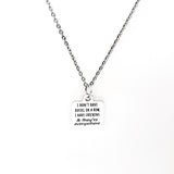 Chicken Owner Gift, Chickens Everywhere Necklace, Chicken Collector, Wife Gift, Chicken Lady Gift, Gift For Her, Pendant Necklace