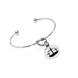 Three Cross Bracelet, Easter Jewelry, Crucifixion Jewelry, Cross Jewelry, Three Cross Charm, Faith Gift, Christian Jewelry, Faith Jewelry