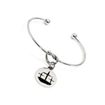 Three Cross Bracelet, Easter Jewelry, Crucifixion Jewelry, Cross Jewelry, Three Cross Charm, Faith Gift, Christian Jewelry, Faith Jewelry