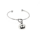 Three Cross Bracelet, Easter Jewelry, Crucifixion Jewelry, Cross Jewelry, Three Cross Charm, Faith Gift, Christian Jewelry, Faith Jewelry