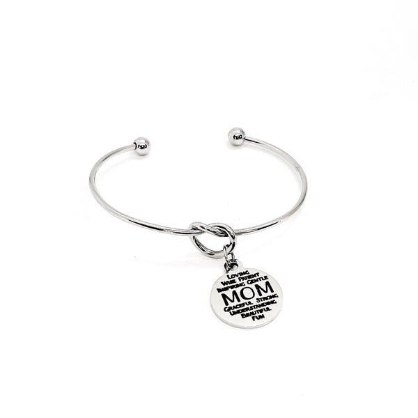 Mom Bracelet, Mom Words Jewelry, Mothers Day Gift, Mothers Day Jewelry, Wife Gift, New Mom Gift, Gift From Kids, Gift For Her, Wife Jewelry