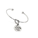Cat Owner Gift, Cat Lover Bracelet, Cats Books Coffee, My Favorite Things Jewelry, Gift For Her, Book Lover Gift, Coffee Lover Gift