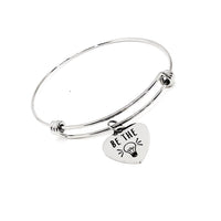 Be The Light Bracelet, Gift For Her, Daughter Gift, Encouragement Gift, Encouraging Her, Motivating Her, Wife Gift, Motivational Quote