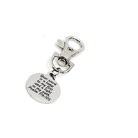 Scripture Gift, Your Word Is A Lamp To My Feet And A Light To My Path Clip On Charm, Psalm 119 105, Scripture Quote, Bible Scripture Charm