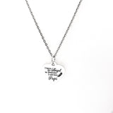 Father Memorial, I Have An Angel In Heaven I Call Him Papi Necklace, Remembering Papi, Remembering My Dad, Loss Of Dad, Sympathy Gift