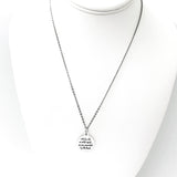 Long Distance Love Gift, Side By Side Or Miles Apart We Are Connected By The Heart Necklace, Long Distance Friends, Friend Gift, Love Gift