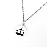 Three Crosses Necklace, Crucifixion Necklaces, Faith Gifts, Christian Gifts, Easter Necklace, Three Crosses Charm, Easter Jewelry Gift