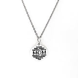 Mom Gifts, Mom Words Necklace, New Mom Gift, Mothers Day Gift, Wife Gift, Gift From Kids, Gift For Mom, Mom Necklace, Mom Jewelry