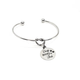 Dog Owner Gift, Dog Lover Bracelet, Dogs Books Tea, My Favorite Things Jewelry, Gift For Her, Book Lover Gift, Tea Lover Gift