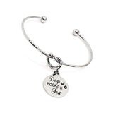 Dog Owner Gift, Dog Lover Bracelet, Dogs Books Tea, My Favorite Things Jewelry, Gift For Her, Book Lover Gift, Tea Lover Gift
