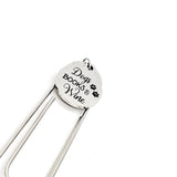 Dog Owner Gift, Dogs Books Wine Bookmark, Dog Lover Gift, Book Lover Gift, Wine Lover Gift, Reader Gift, My Favorite Things Bookmark