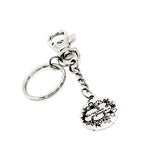 Sympathy Gift, No Rain No Flowers Keychain, Charm Keychain, Clip On Keychain, Tough Times Gift, Better Days Ahead Gift, Daughter Gift