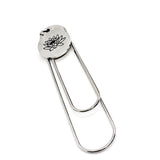 Birth Month Flower Bookmark, July Flower Bookmark, Water Lily Bookmark, Charm Bookmark, July Birthday Gift, Reader Gift, Charm Bookmark