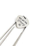 Love Gift, You Are My Happy Bookmark, Wife Bookmark, Daughter Bookmark, Love Bookmark, Charm Bookmark, Paperclip Bookmark, Planner Gift