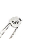 Birth Month Flower Bookmark, September Flower Bookmark, Morning Glory Bookmark, Charm Bookmark, Birthday Gift, Reader Gift, Charm Bookmark