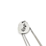 Birth Month Flower Bookmark, September Flower Bookmark, Morning Glory Bookmark, Charm Bookmark, Birthday Gift, Reader Gift, Charm Bookmark