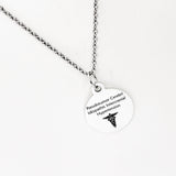 Pseudotumor Cerebri Idiopathic Intercranial Hypertension IIH Necklace, Medical ID, Medical Notification, Medical Condition Necklace