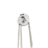 Birth Month Flower Bookmark, October Flower Bookmark, Marigold Bookmark, Charm Bookmark, October Birthday Gift, Reader Gift, Charm Bookmark