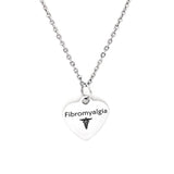 Fibromyalgia Necklace, Fibromyalgia Medical, Fibromyalgia Condition Medical Notification, Medical Condition Necklace