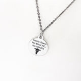 Gastric Sleeve No Blind NG No NSAIDS Necklace, Medical ID, Medical Condition Medical Notification, Medical Condition Necklace