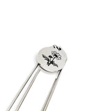 Birth Month Flower Bookmark, October Flower Bookmark, Cosmos Bookmark, Charm Bookmark, October Birthday Gift, Reader Gift, Charm Bookmark