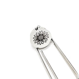 Flower Bookmark, Sunflower Bookmark, Sunflower Charm Bookmark, Loyalty Gift, Friend Gift, Sunflower Lover, Happy Gift, Charm Bookmark
