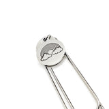 Rainbow Bookmark, Behind The Clouds Bookmark, Charm Bookmark, Loyalty Gift, Friend Gift, Rainbow Lover, Happy Gift, Charm Bookmark