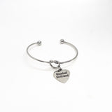 Baseball Girlfriend Bracelet, Baseball Girlfriend Gift, Gift for Her, Baseball Player Gift For Girlfriend, Charm Bracelet, Thank You Gift