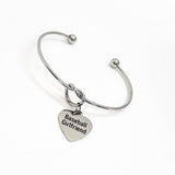 Baseball Girlfriend Bracelet, Baseball Girlfriend Gift, Gift for Her, Baseball Player Gift For Girlfriend, Charm Bracelet, Thank You Gift