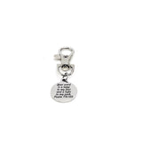 Scripture Gift, Your Word Is A Lamp To My Feet And A Light To My Path Clip On Charm, Psalm 119 105, Scripture Quote, Bible Scripture Charm