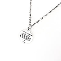 Always Remember I Love You Necklace, Love Dad, Son Gift, Daughter Gift, Stainless Necklace, Gift From Dad, Gift For Her, Wedding Gift