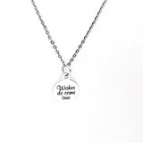 Wishes Do Come True Necklace, Daughter Gift, Encouragement Gift, Motivating Gift, Make Your Dreams Come True, Entrepreneur Gifts For Her