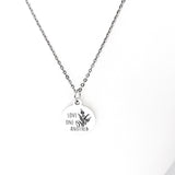 Scripture Gift, Love One Another Necklace, John 13 34 Necklace, Faith Gifts, Love One Another Charm, Gift For Her, Christian Jewelry Gift