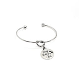 Dog Owner Gift, Dog Lover Bracelet, Dogs Books Tea, My Favorite Things Jewelry, Gift For Her, Book Lover Gift, Tea Lover Gift