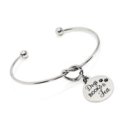 Dog Owner Gift, Dog Lover Bracelet, Dogs Books Tea, My Favorite Things Jewelry, Gift For Her, Book Lover Gift, Tea Lover Gift