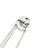 Bookmark Gift, Softball Mom Bookmark, Softball Mom Gifts, Mothers Day Gift, Senior Mom Gift, Planner Bookmark, Reader Gift