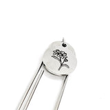 Birth Month Flower Bookmark, April Flower Bookmark, Daisy Bookmark, Charm Bookmark, April Birthday Gift, Reader Gift, Daisy Charm Bookmark