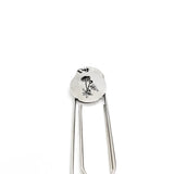 Birth Month Flower Bookmark, October Flower Bookmark, Marigold Bookmark, Charm Bookmark, October Birthday Gift, Reader Gift, Charm Bookmark