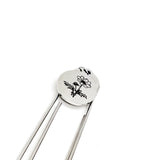 Birth Month Flower Bookmark, October Flower Bookmark, Cosmos Bookmark, Charm Bookmark, October Birthday Gift, Reader Gift, Charm Bookmark