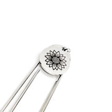 Flower Bookmark, Sunflower Bookmark, Sunflower Charm Bookmark, Loyalty Gift, Friend Gift, Sunflower Lover, Happy Gift, Charm Bookmark