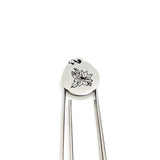 Birth Month Flower Bookmark, December Flower Bookmark, Poinsettia Bookmark, Charm Bookmark, December Birthday Gift, Charm Bookmark