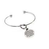 Scripture Bracelet, No Weapon Formed Against Me Bracelet, Isaiah 54 17 Charm, Faith Charm, Scripture Quote, Christian Jewelry Gifts
