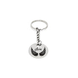 Son Memorial Gift, Son Angel Wings Keychain, Remembering Him, My Son Is My Angel, Son Memories, Loss Of Son Keychain, Death Of Son